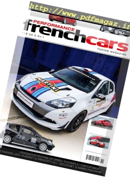Performance French Cars – November-December 2016 Cover