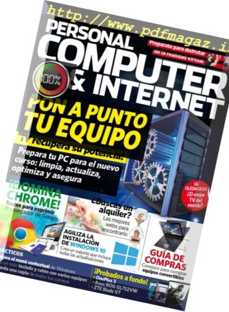 Personal Computer & Internet – Issue 166, 2016 Cover