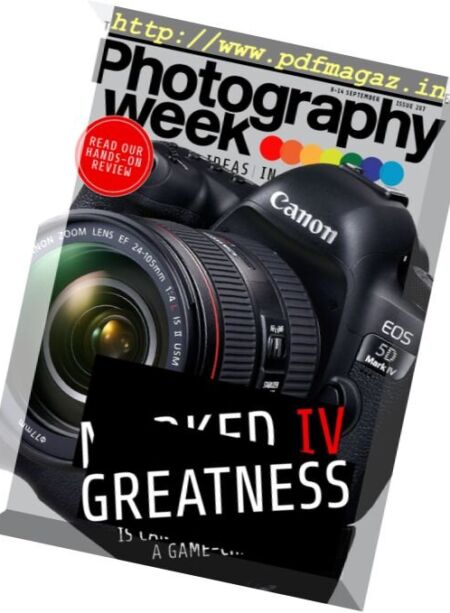 Photography Week – 8 September 2016 Cover