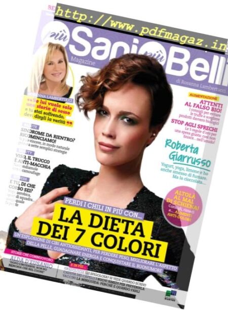 Pi Sani Pi Belli – Ottobre 2016 Cover