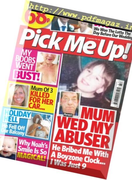 Pick Me Up! – 15 September 2016 Cover