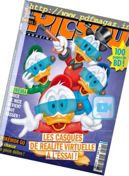Picsou Magazine – Octobre 2016 Cover