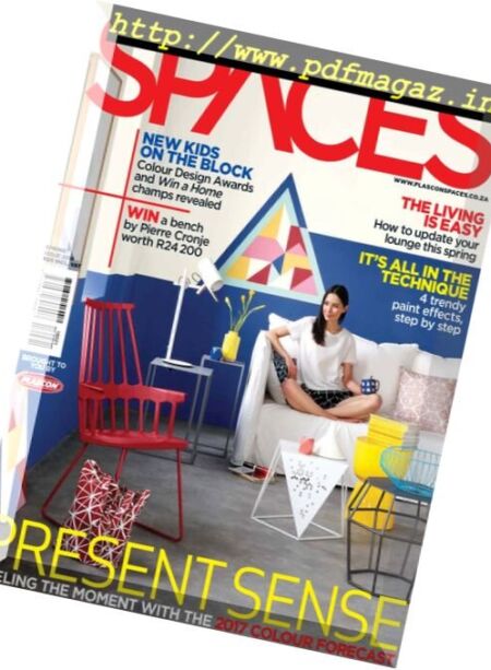 Plascon Spaces – Spring 2016 Cover