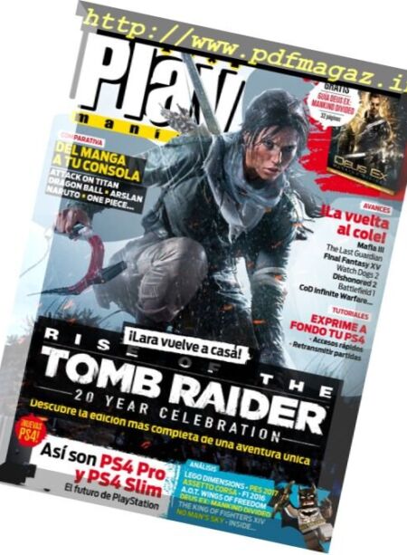 Playmania – N 215, 2016 Cover