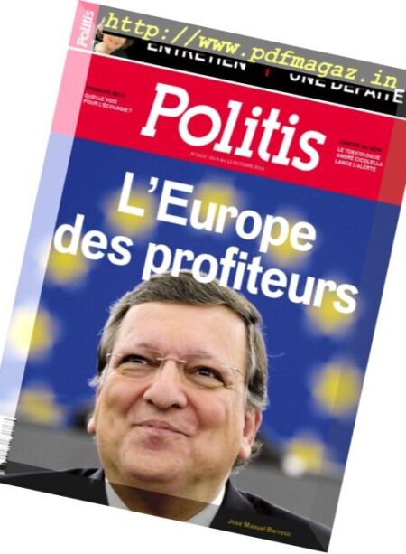 Politis – 6 au 12 Octobre 2016 Cover