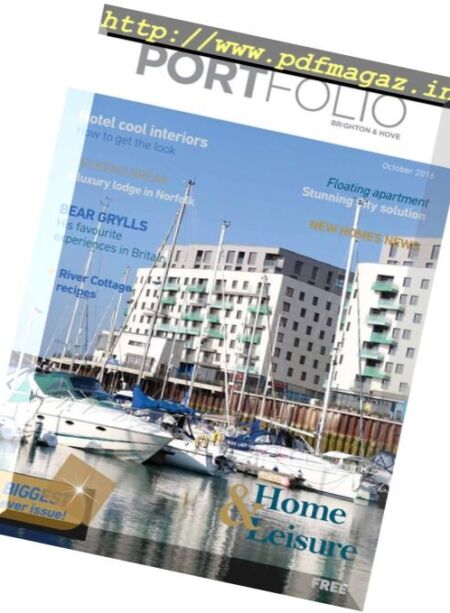 Portfolio Brighton & Hove – October 2016 Cover