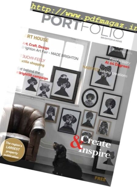 Portfolio Brighton & Hove – September 2016 Cover