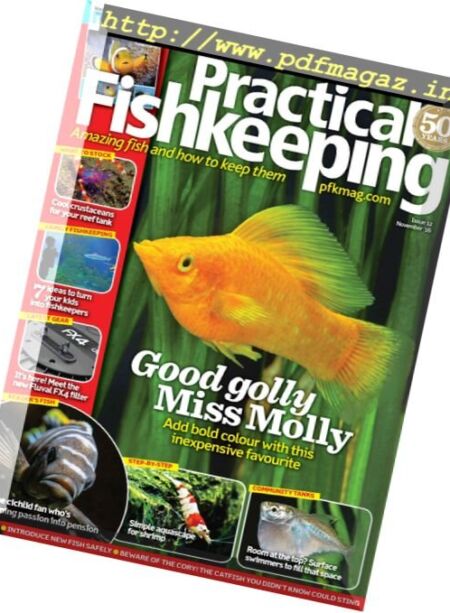 Practical Fishkeeping – November 2016 Cover