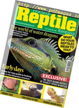 Practical Reptile Keeping – October 2016