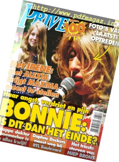 Prive – Nr.35, 2016 Cover
