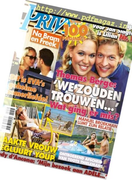 Prive – Nr.36, 2016 Cover