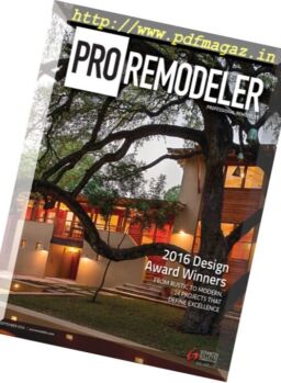 Professional Remodeler – September 2016