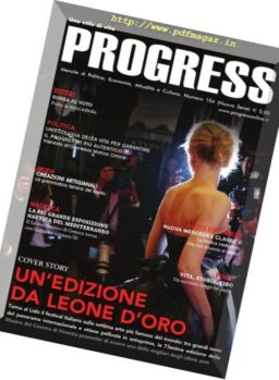Progress Magazine – Settembre 2016