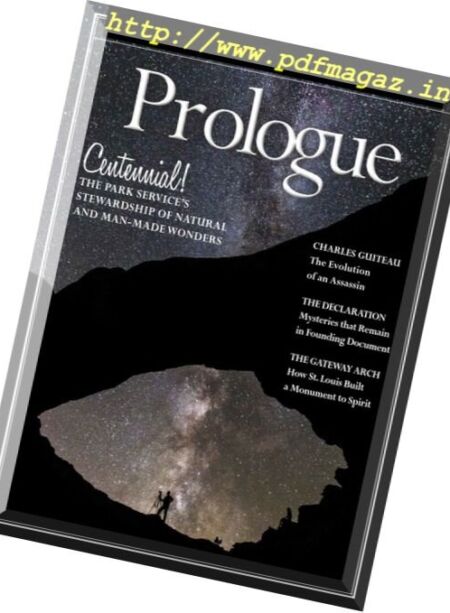 Prologue Magazine – Fall 2016 Cover