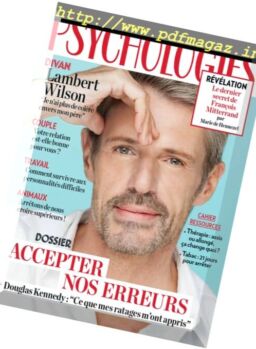 Psychologies France – Octobre 2016