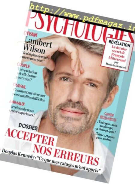 Psychologies France – Octobre 2016 Cover