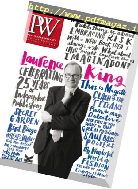 Publishers Weekly – 19 September 2016 Cover