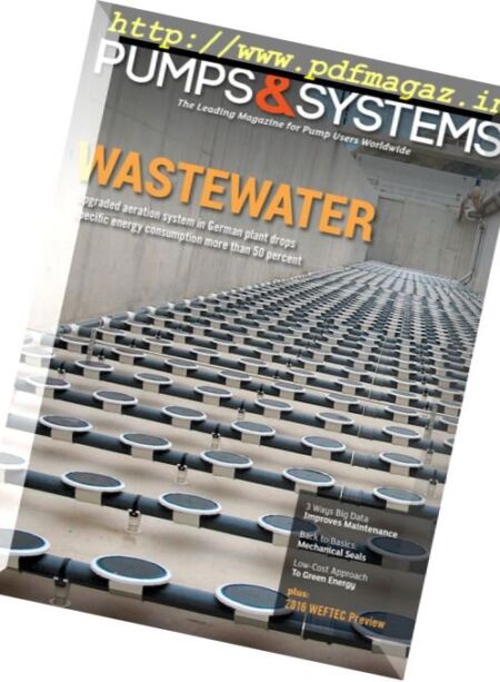Pumps & Systems – September 2016 Cover