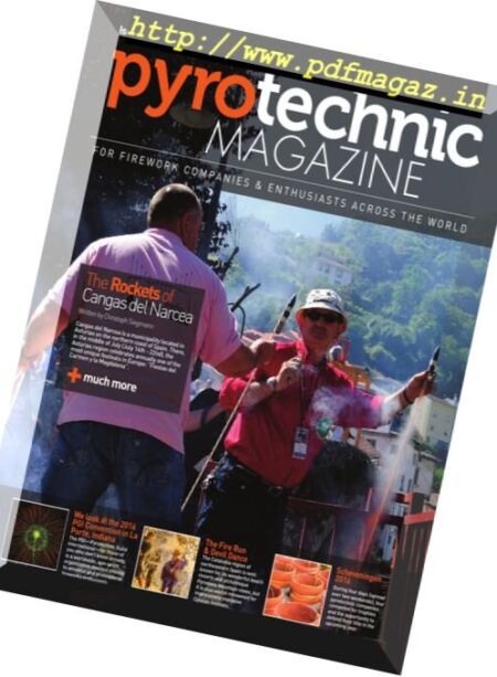 Pyrotechnic Magazine – September 2016 Cover
