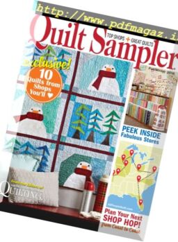 Quilt Sampler – Fall-Winter 2016