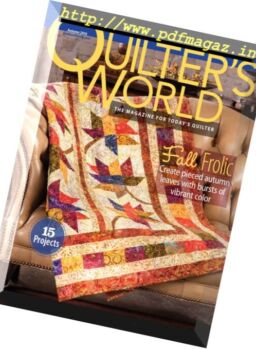 Quilter’s World – Autumn 2016