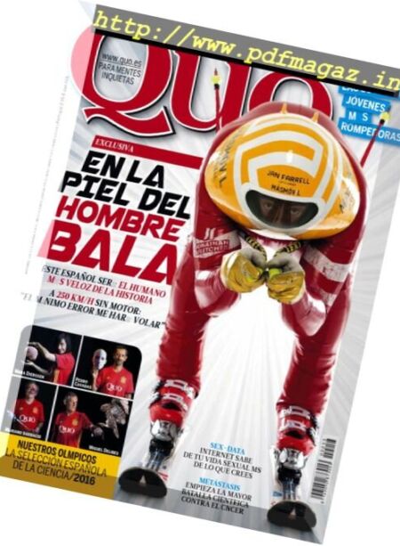QUO Spain – Octubre 2016 Cover