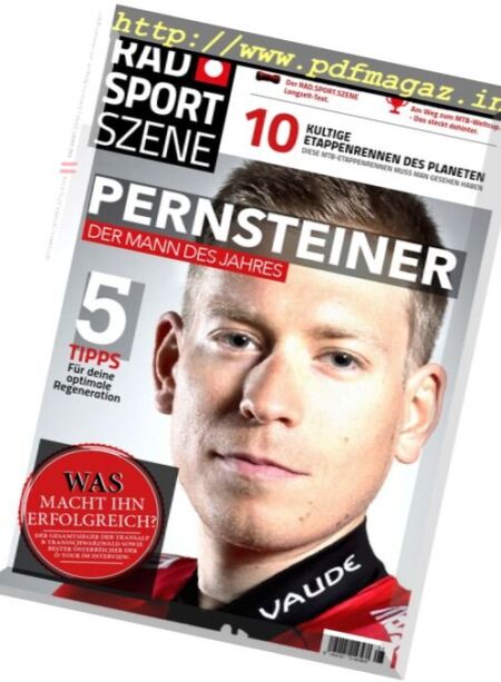 Rad Sport Szene – September-Oktober 2016 Cover