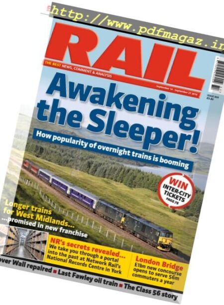 Rail – 27 September 2016 Cover