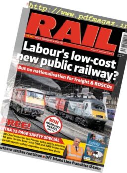 Rail – 31 August 2016