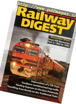 Railway Digest – October 2016