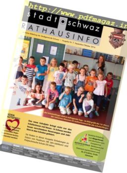 Rathausinfo – September-Oktober 2016