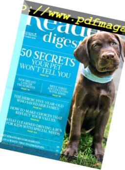 Reader’s Digest Canada – October 2016