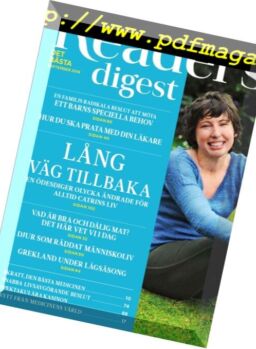 Reader’s Digest Sweden – September 2016