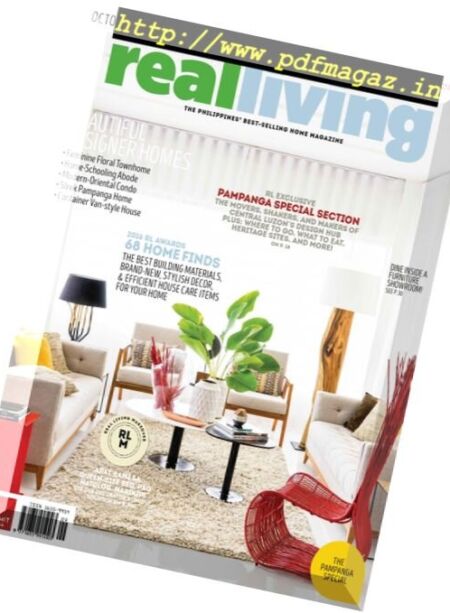 Real Living Philippines – October 2016 Cover