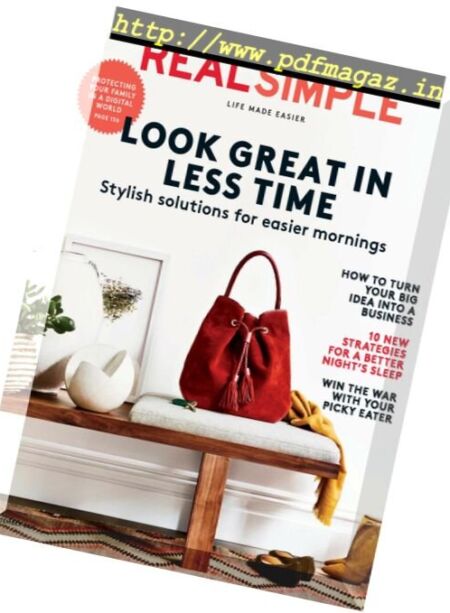Real Simple – September 2016 Cover