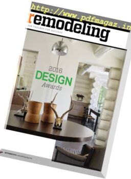 Remodeling Magazine – September 2016