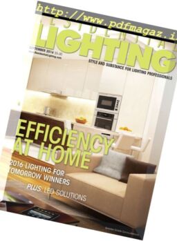 Residential Lighting – September 2016