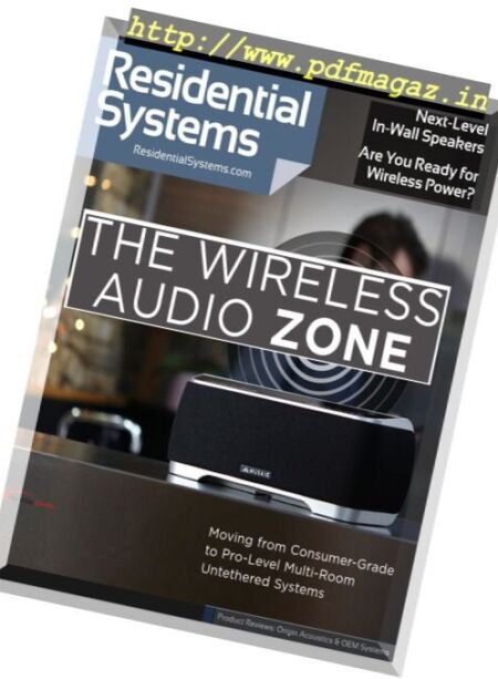 Residential Systems – September 2016 Cover