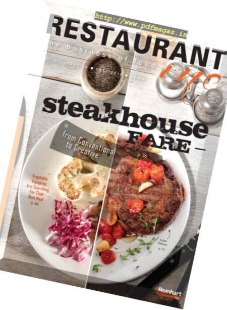 Restaurant Inc. – Fall 2016 Cover