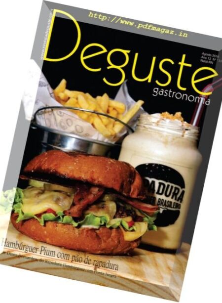 Revista Deguste – Agosto 2016 Cover