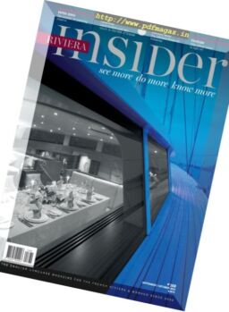 Riviera Insider – September-October 2016
