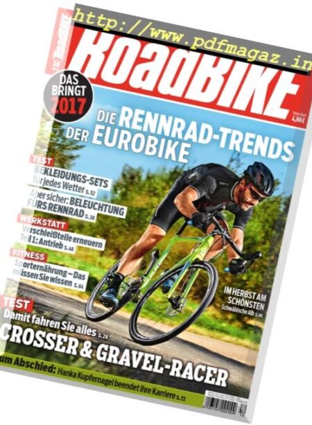 RoadBIKE – Oktober 2016 Cover