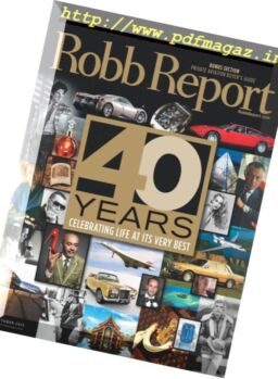 Robb Report USA – October 2016