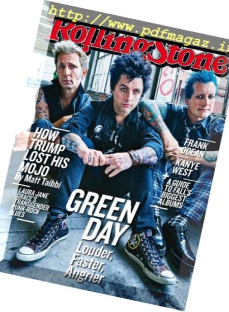 Rolling Stone USA – 22 September 2016 Cover