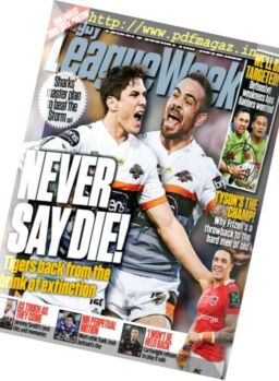 Rugby League Week – 1 September 2016