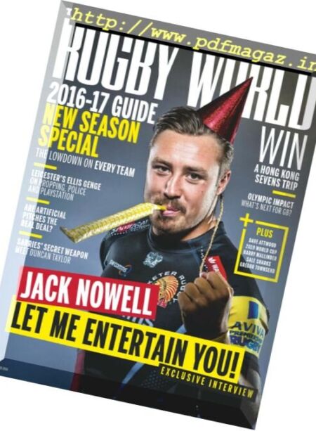 Rugby World – October 2016 Cover