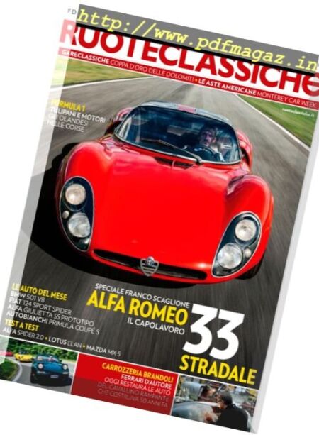 RuoteClassiche – Settembre 2016 Cover