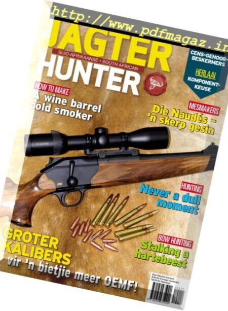 SA Hunter Jagter – October 2016 Cover