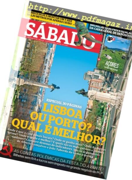 Sabado – 8 Setembro 2016 Cover