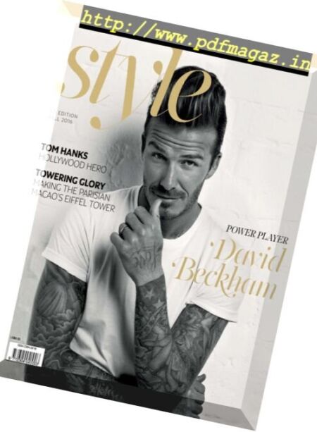 Sands Style USA – Autumn 2016 Cover